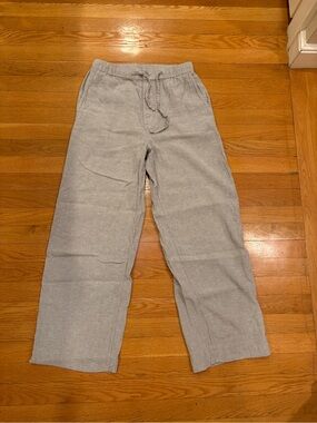 COS Men’s Wide Leg Linen Blend Pants